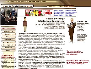 Visit... 1-on-1-Resumes.com