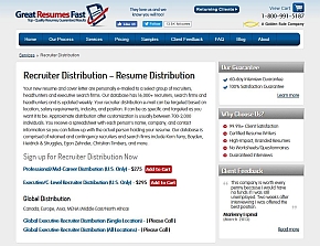 GreatResumesFast.com - Resume Distribution